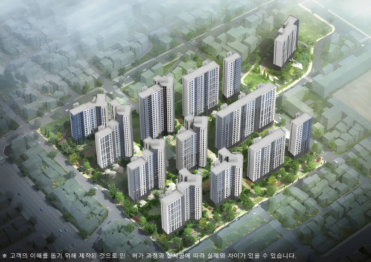 두산위브앤수자인 부평 더퍼스트 조감도