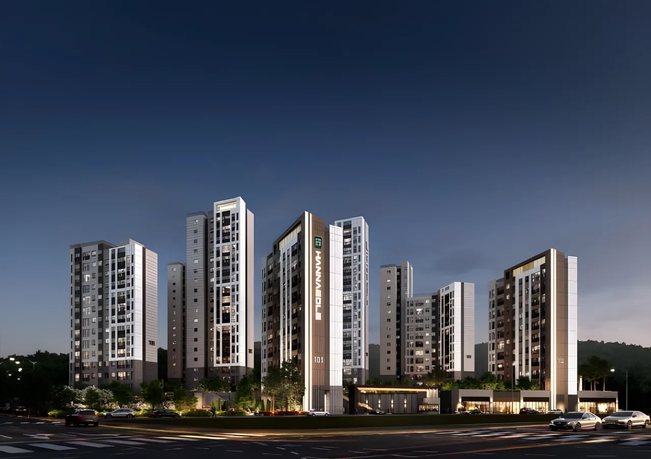 광명 유승한내들 라포레 조감도