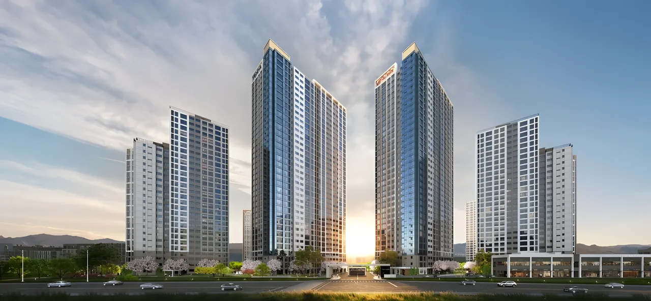 포레나힐스테이트 진주 조감도