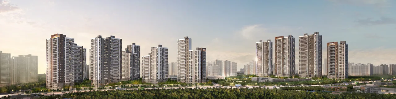 청주 가경 아이파크 8단지 조감도