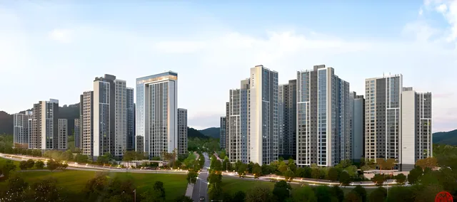 창원 한신더휴 메가센텀 조감도