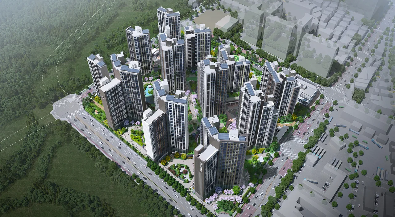 힐스테이트 회룡역파크뷰(2차) 조감도