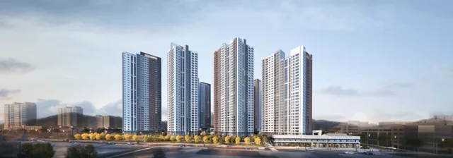 풍무역 롯데캐슬 시그니처(3차) 조감도