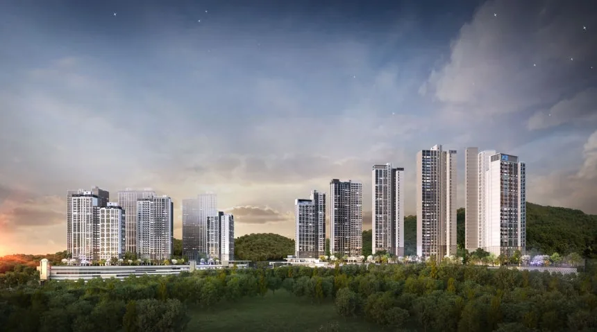 아산자이 그랜드파크 2단지(2차) 조감도