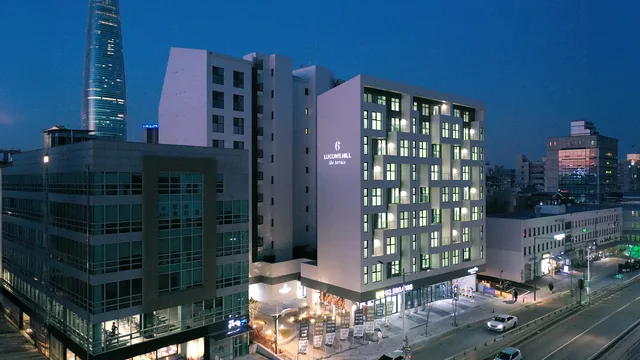 루컴즈힐 더테라스 오피스텔 조감도