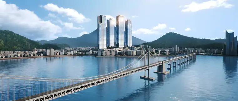 부산 알티에로 광안 조감도